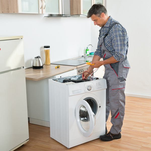 can you walk me through the steps of troubleshooting my washer issue in Mobile